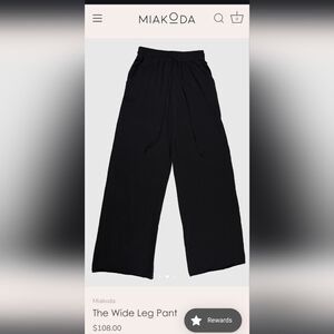 Miakoda Wide Leg Pant